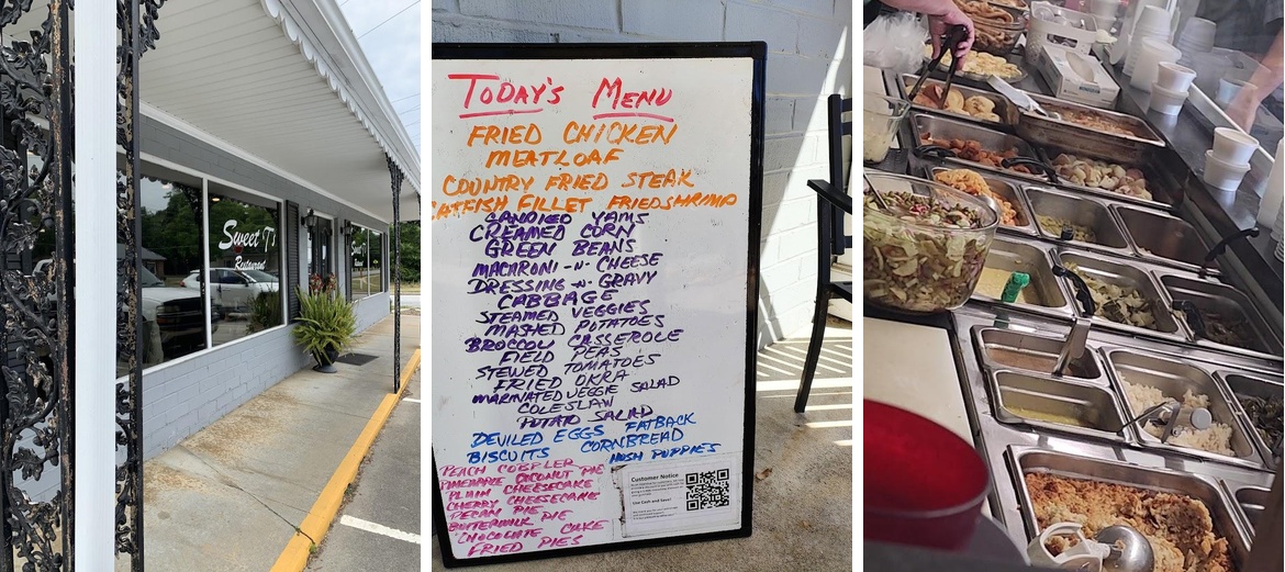 Sweet T's Restaurant Menu