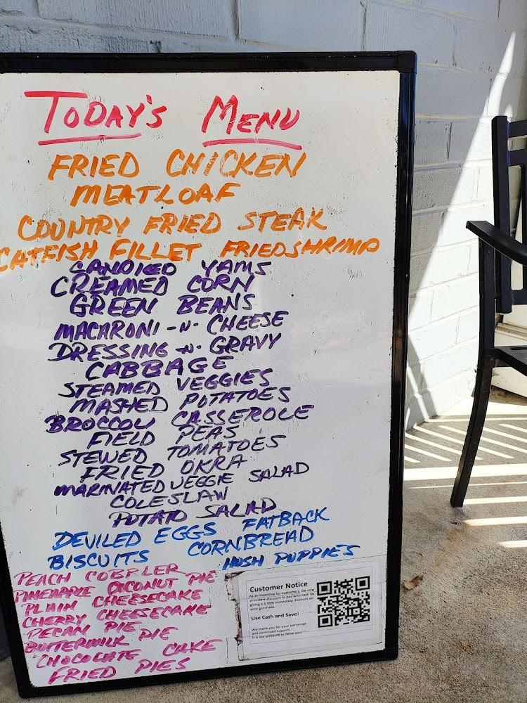 Sweet T's Restaurant Menu image 1